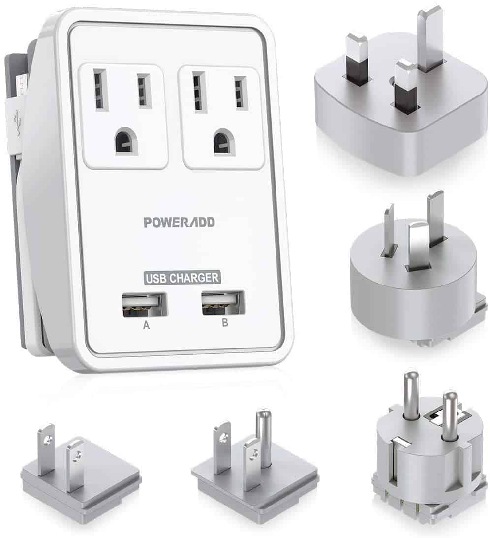 POWERADD Travel Power Adapter